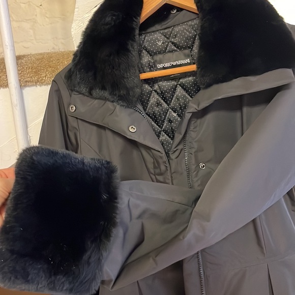 Emporio Armani fur lined jacket - Picture 4 of 4